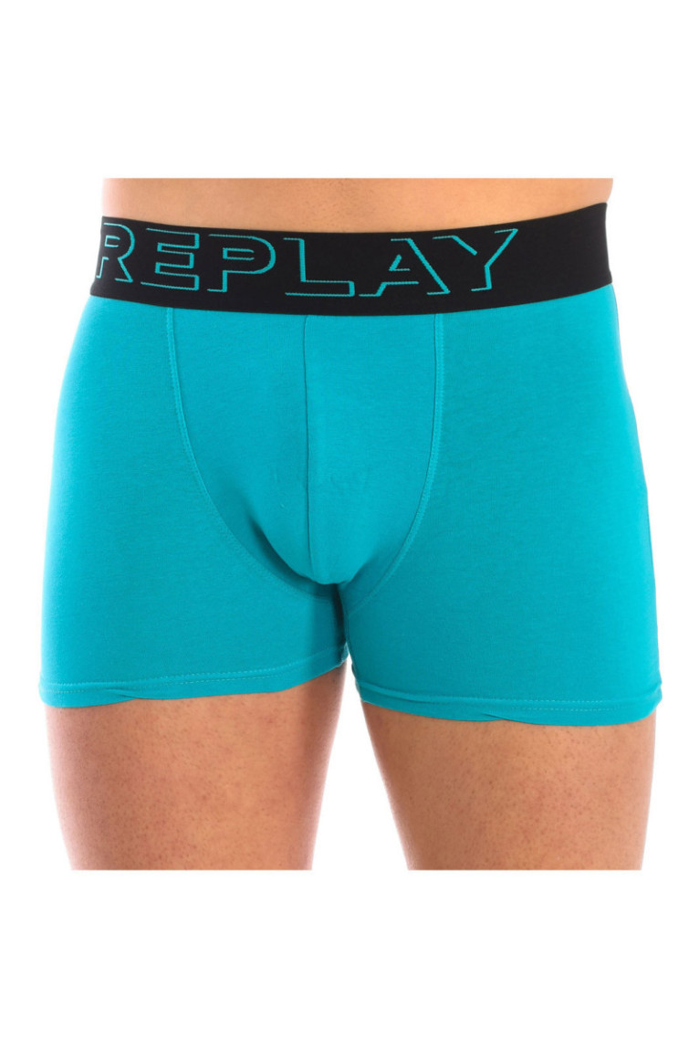 Lot de 2 Boxers - Turquoise-black