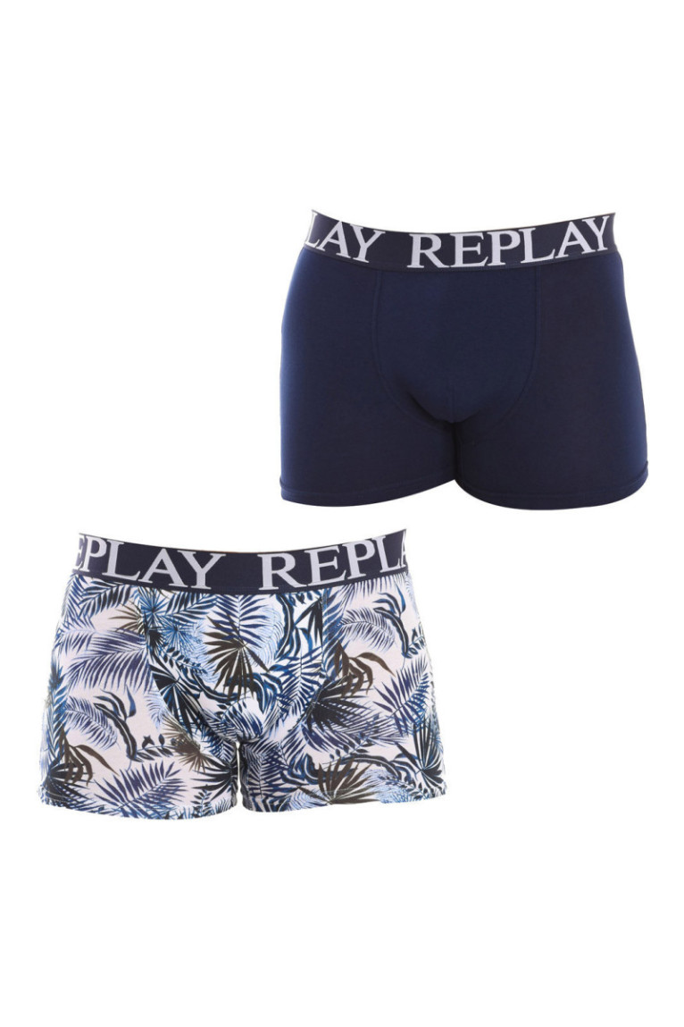 Lot de 2 Boxers - Navy-white