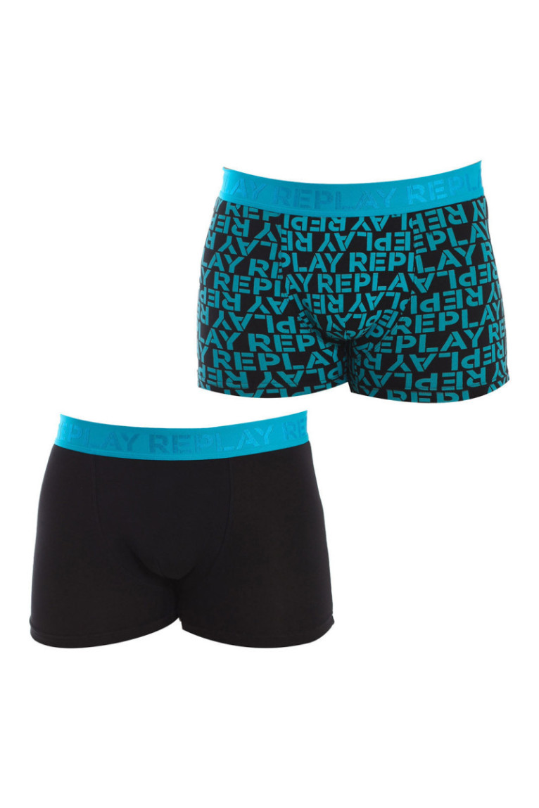 Lot de 2 Boxers - Black-blue