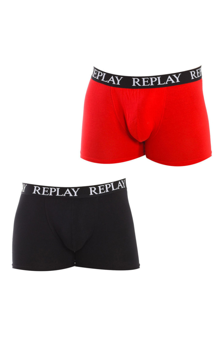 Lot de 2 Boxers - Red-black