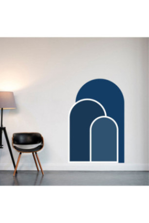 Sticker mural décoratif - Multicolore