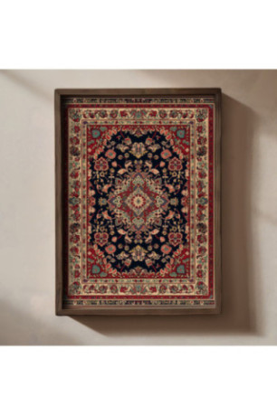 Tableau décoratif en MDF encadré - Multicolore