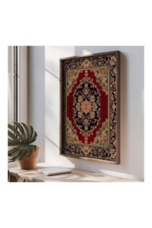Tableau décoratif en MDF encadré - Multicolore
