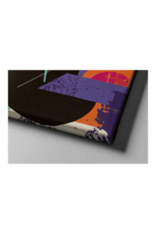 Peinture décorative sur toile - Multicolore