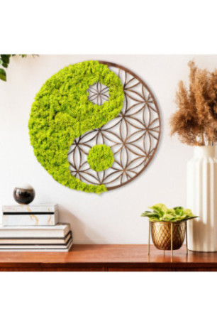 Accessoire mural décoratif - Vert/Marron