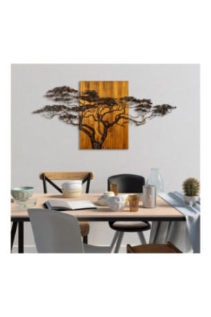 Accessoire mural décoratif en bois - Multicolore