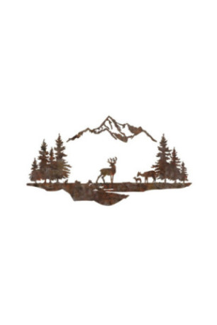 Accessoire mural décoratif en métal - Antiquité