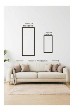 Tableau encadré décoratif - Multicolore