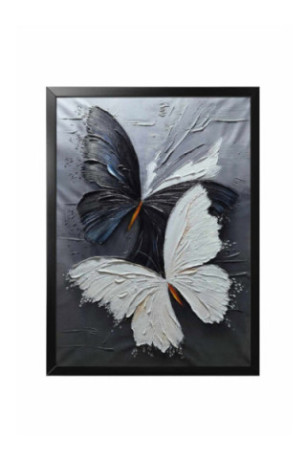 Tableau encadré décoratif - Multicolore