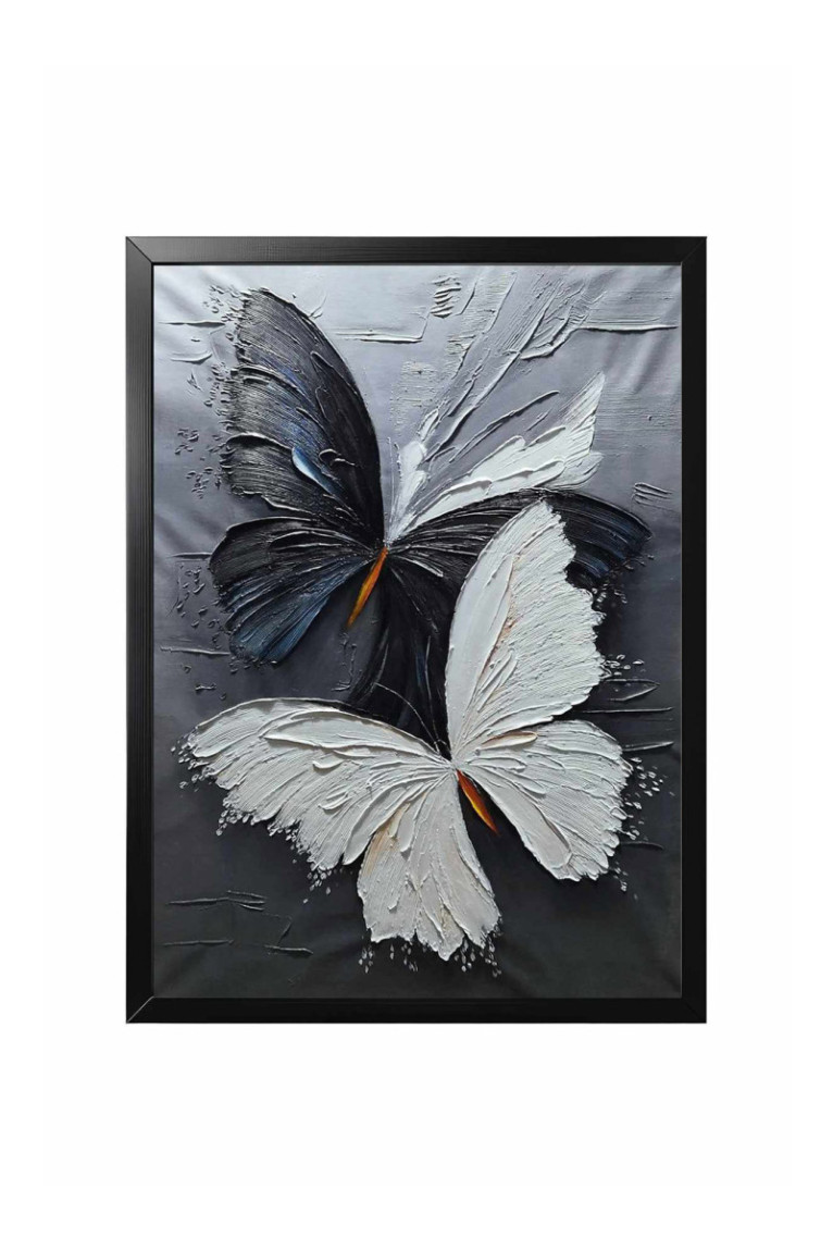 Tableau encadré décoratif - Multicolore