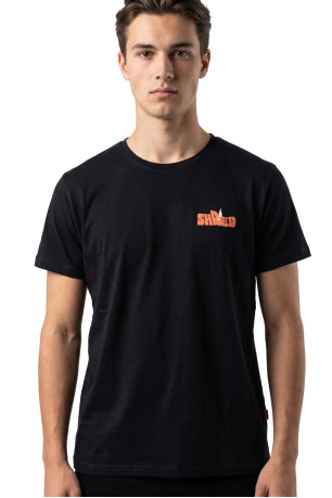T-shirt à manches courtes Noir Watts