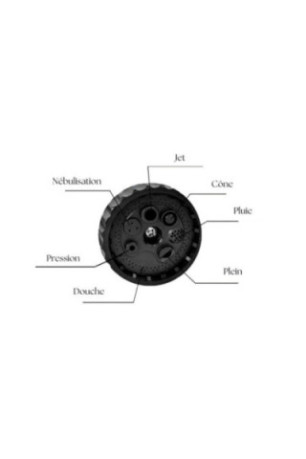 Pistolet d'Arrosage Multifonctions avec 7 Modes d'Arrosage