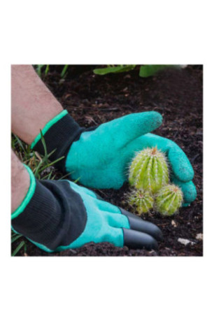 Gants de Jardinage avec 4 Griffes pour Creuser