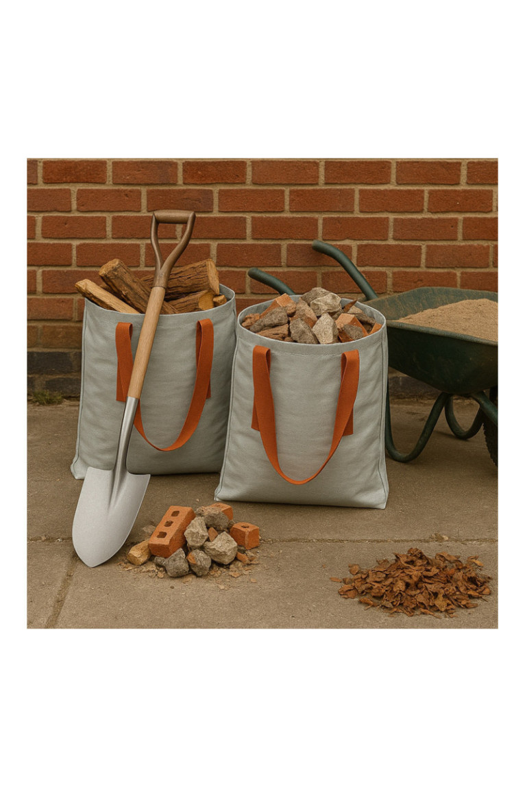 Pack de 2 Sacs à Gravats Résistants 50Kg