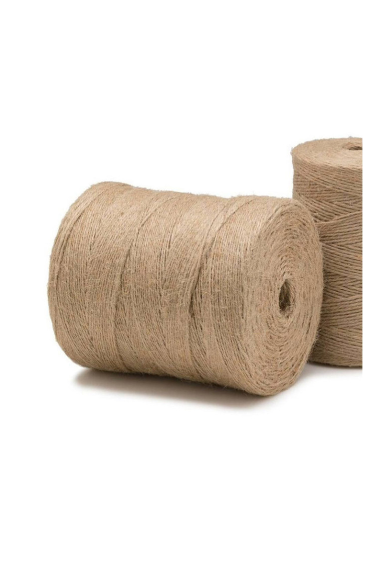 Bobine ficelle en jute naturelle - 2mm x 400m