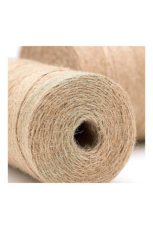 Bobine ficelle en jute naturelle - 2mm x 400m