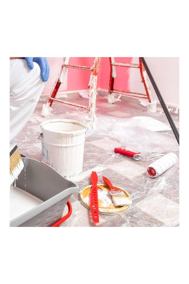 Bâche de Protection Plastique - 4x5m (20m²)