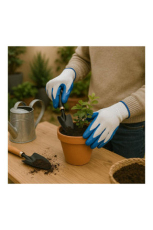 Gants de Manutention en Nitrile Taille Unique - Couleur Aléatoire
