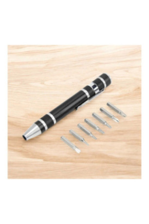 Stylo Tournevis Multifonctions de Précision 10 en 1 - Magnetique & Portable