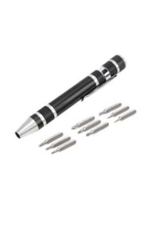 Stylo Tournevis Multifonctions de Précision 10 en 1 - Magnetique & Portable