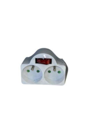 Biplite 2 Prises avec Interrupteur Intégré - 2x16A - 230V