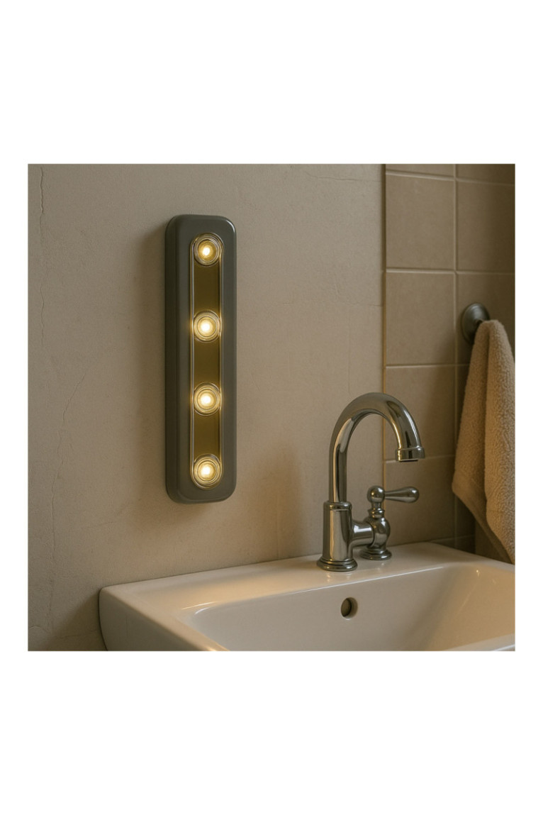 Lampe Poussoir LED - 18cm