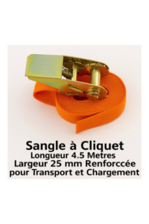 Sangle à Cliquet - 4.5mx25mm