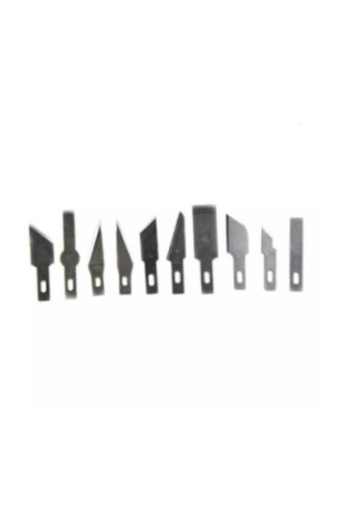 Set de Cutter de Précision avec 10 Lames Interchangeables & boîte de rangement