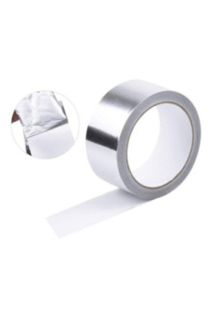 Ruban Adhésif Scellant Imperméable et Résistant à la Chaleur en Aluminium - 50mm x 10M