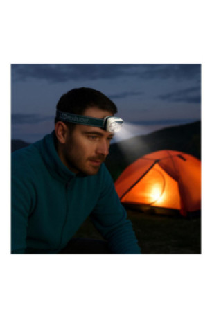 Lampe Frontale LED 6 Leds - 3 Modes. 41 Lumens. Éclairage jusqu’à 30m