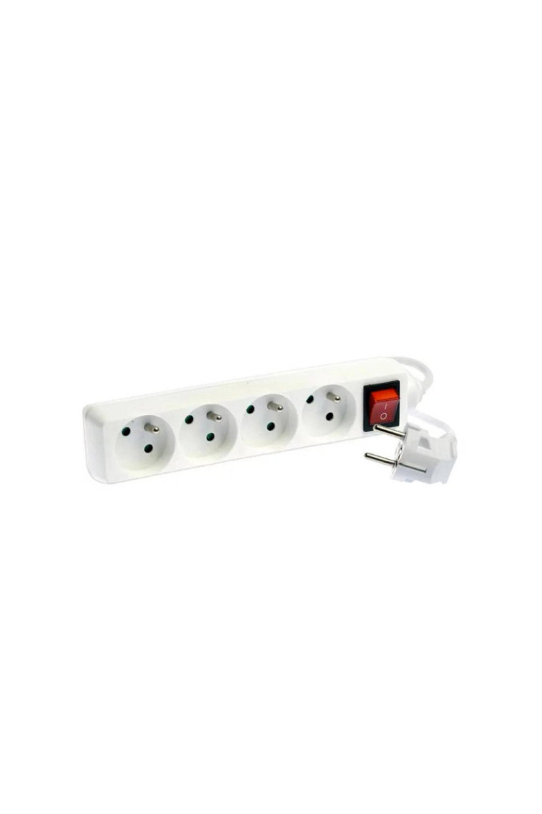 Bloc Multiprise 4 Prises avec Interrupteur - 230V 16A