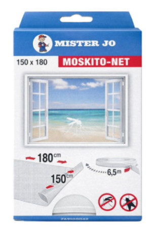 Kit Moustiquaire DIY Blanc pour Fenêtres
