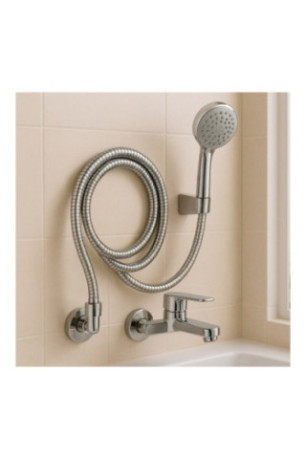 Flexible de Douche 150 cm Chromé - 2 Joints Inclus