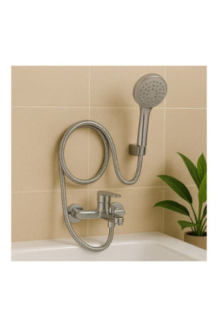 Flexible de Douche 150 cm Chromé - 2 Joints Inclus