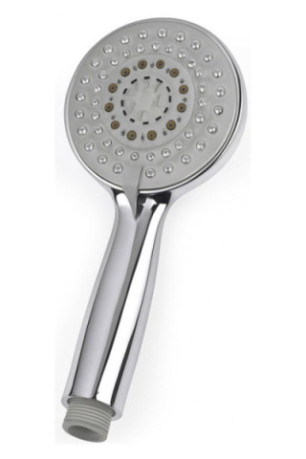 Pommeau de Douche Réglable 5 Jets Chrome - 22cm