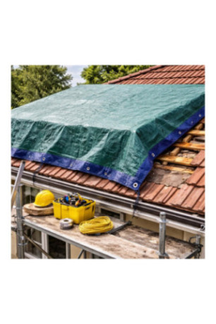 Bâche de Protection Tissée - 3 x 4m - 60 g/m²