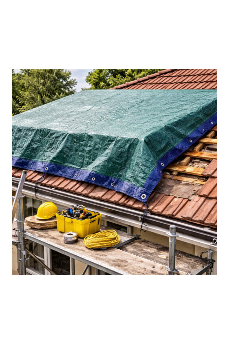 Bâche de Protection Tissée - 3 x 4m - 60 g/m²