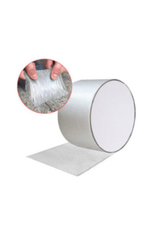 Ruban Butyle en Aluminium Ultra-Étanche pour les Fuites et Fissures - 50mm x 5M