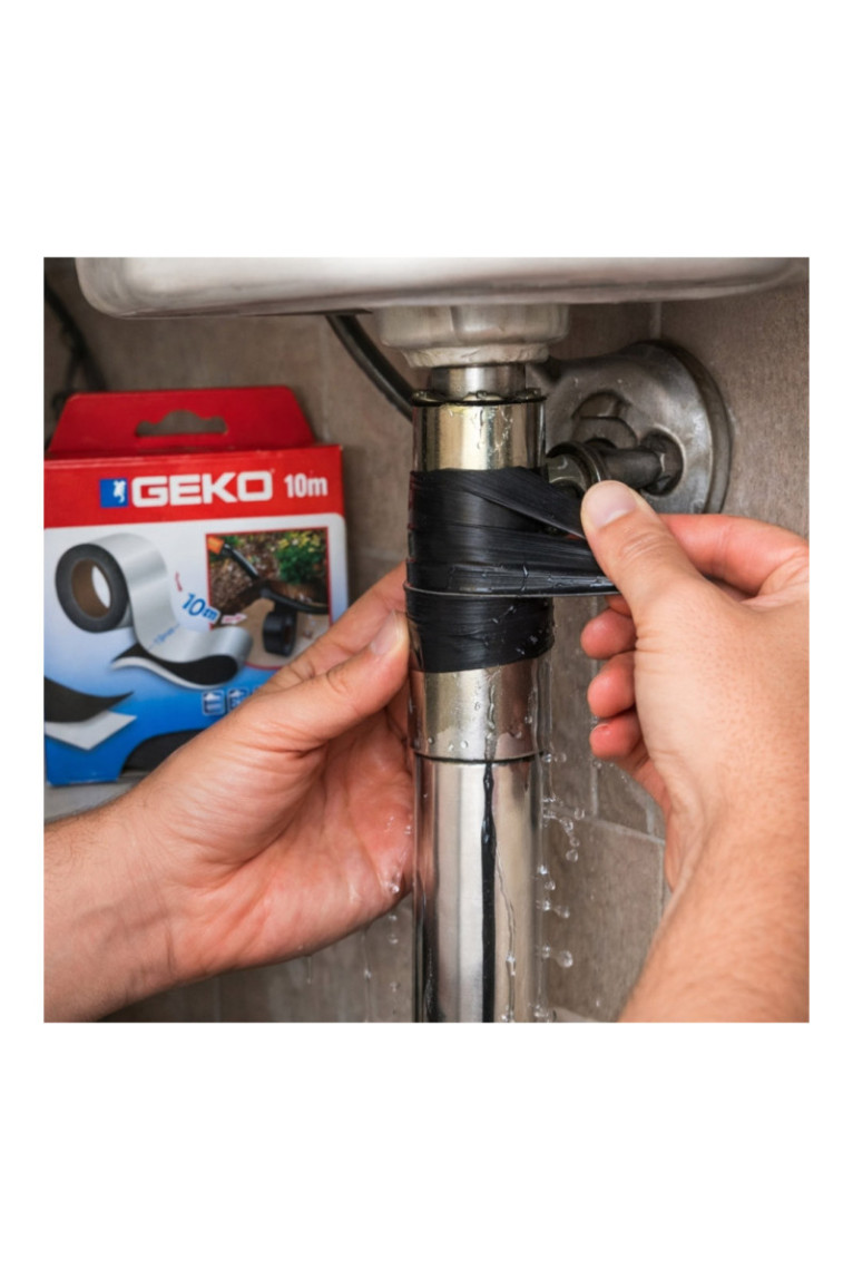 Ruban Auto-Amalgamant GEKO - 19mm x 10m - Étanche et Résistant UV