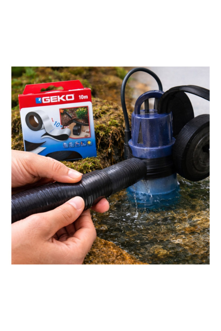 Ruban Auto-Amalgamant GEKO - 19mm x 10m - Étanche et Résistant UV
