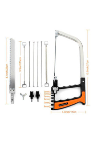Coffret avec Scie Multifonctions - 11 en 1