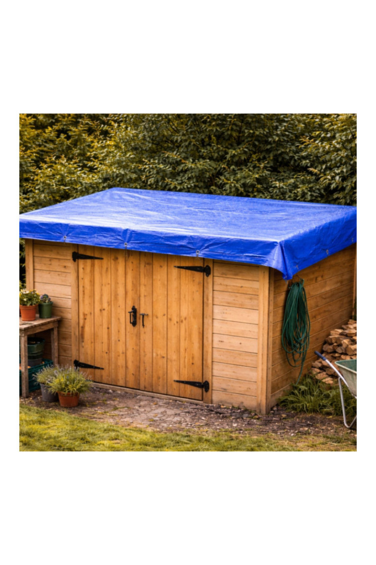 Bâche de Protection Tissée - 4 x 6m - 60 g/m²