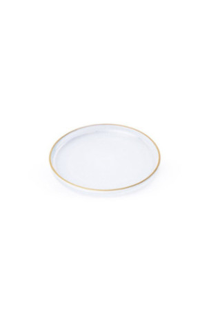 Ensemble d'assiettes à dessert (6 pièces) - Or transparent