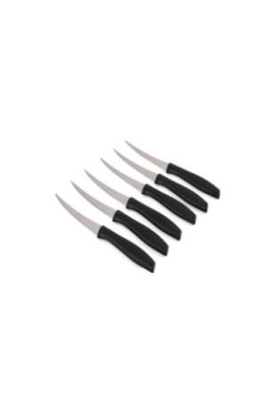 Ensemble de couteaux (6 pièces) - Noir/Argent