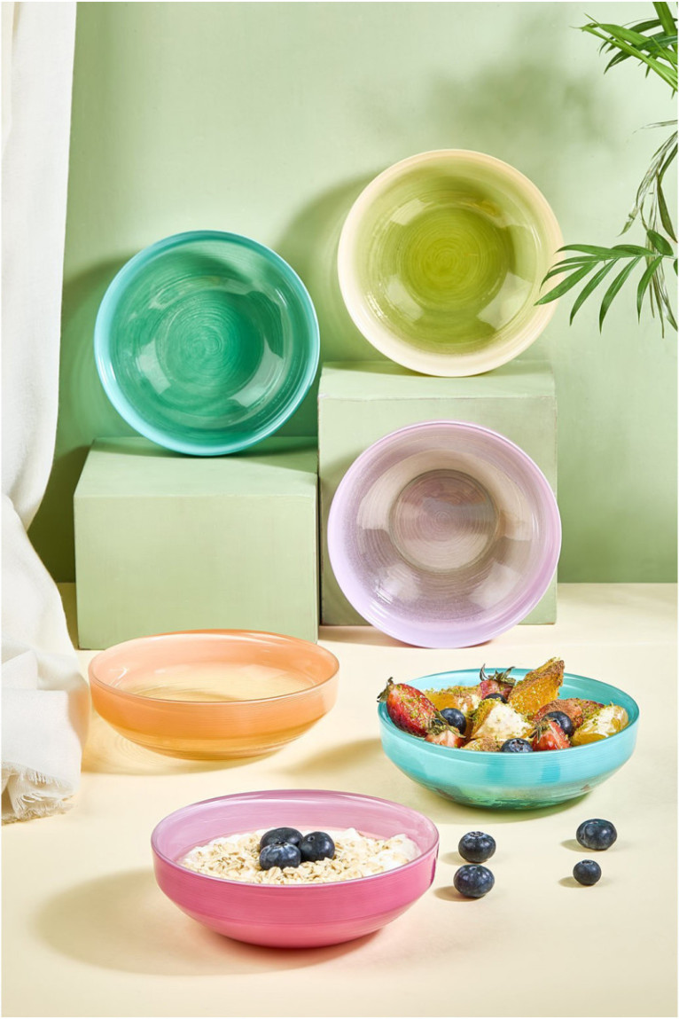 Ensemble de bols (6 pièces) - Multicolore