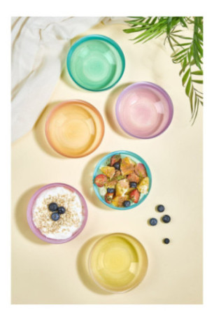 Ensemble de bols (6 pièces) - Multicolore