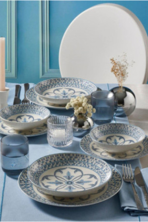 Service de table (24 pièces) - Multicolore