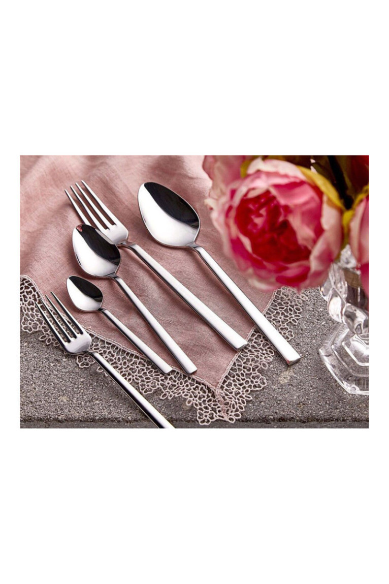 Ensemble de couverts (30 pièces) - Chrome