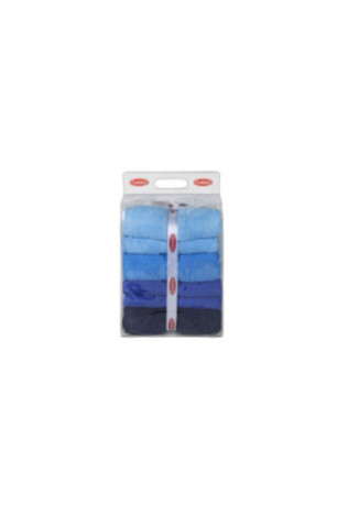 Ensemble de serviettes de bain (4 pièces) - Bleu foncé Bleu clair