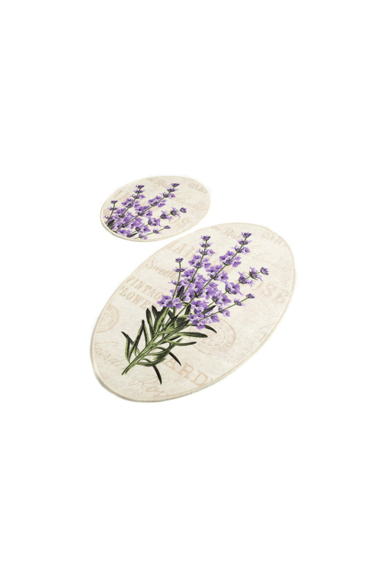 Ensemble de tapis de bain (2 pièces) - Multicolore